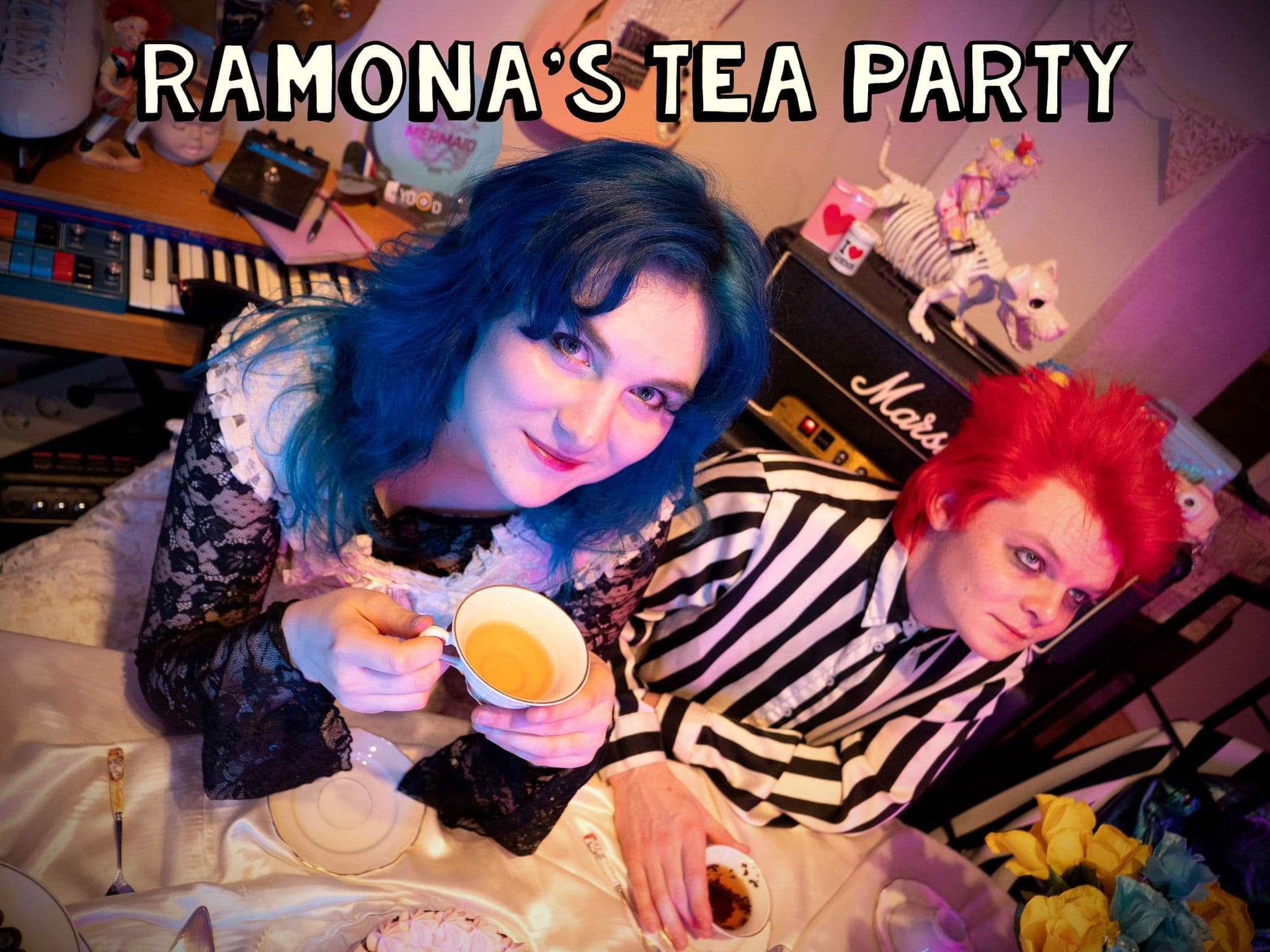 Ramona's Tea Party + Engraved